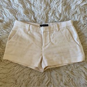 Cream Shorts